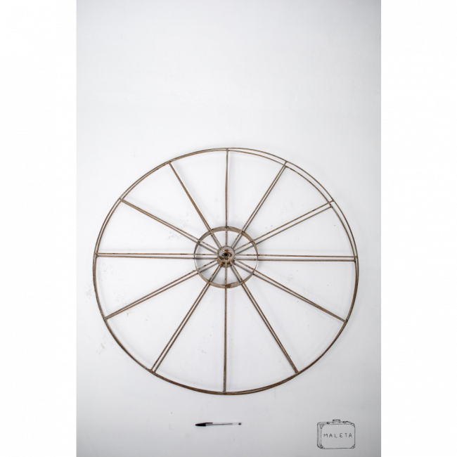 RODA FERRO ANTIGA 12 AROS