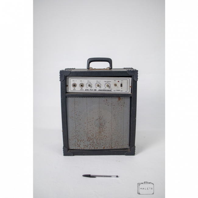 AMPLIFICADOR DE SOM PORTÁTIL PRETO