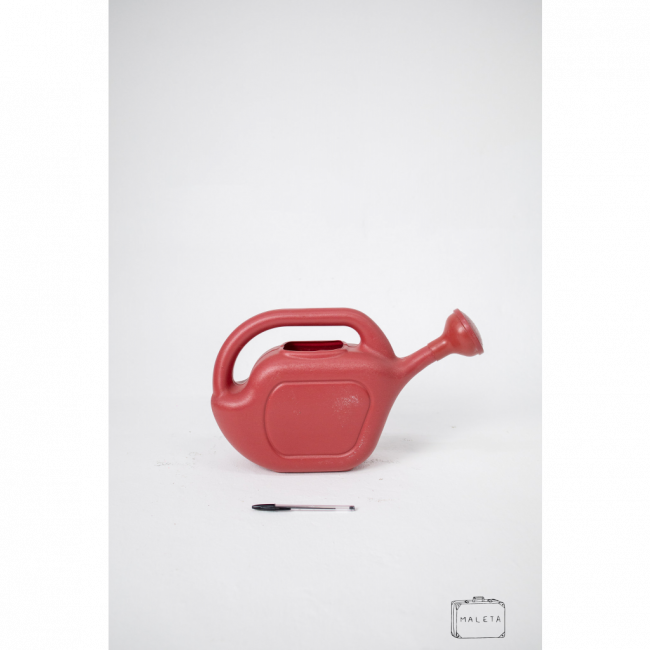 REGADOR PLÁSTICO VERMELHO