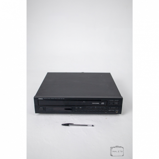 APARELHO VÍDEO CASSETE YAMAHA CDC755 PRETO