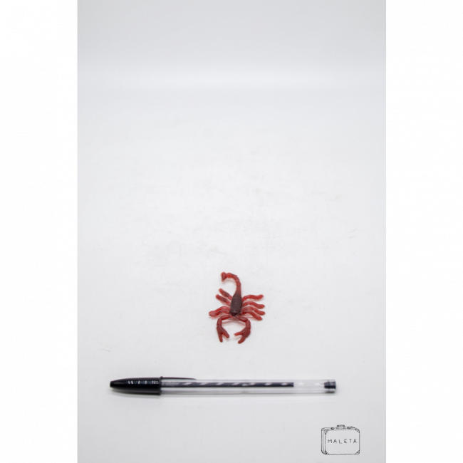 ESCORPIÃO BRINQUEDO VERMELHO