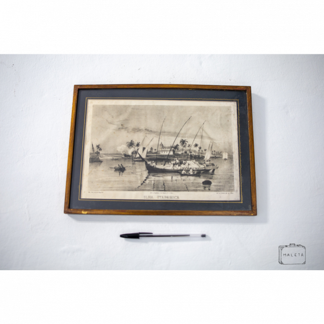 QUADRO ILHA ITAPARICA - 34X24