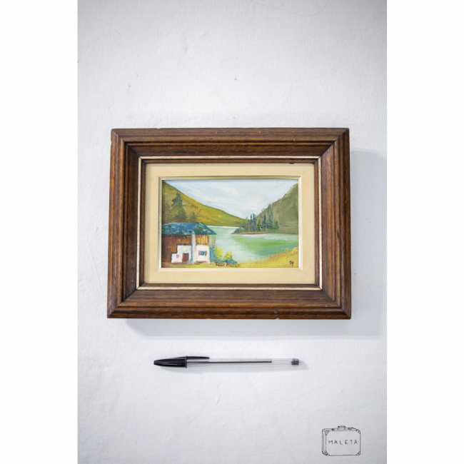 QUADRO CASA NO RIACHO - 25X20