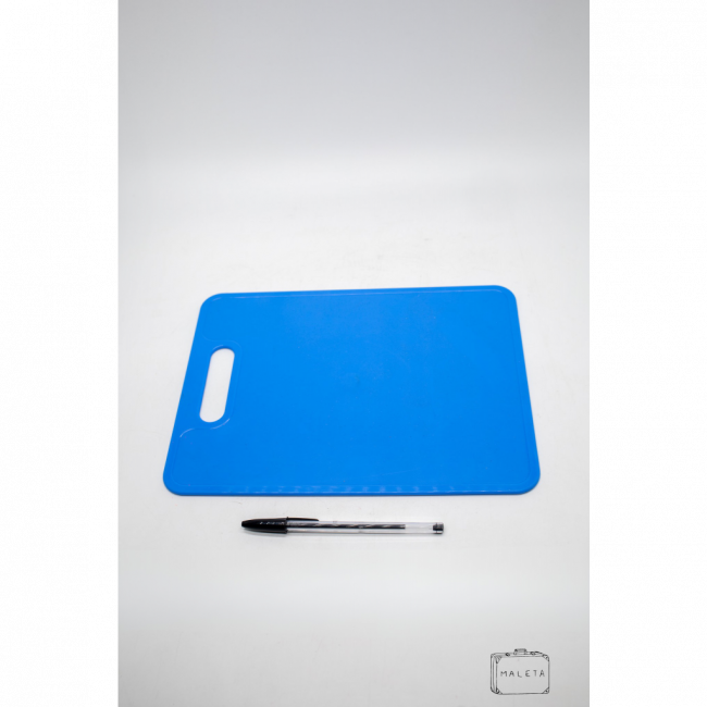 TÁBUA DE CORTE PLÁSTICO AZUL - LS