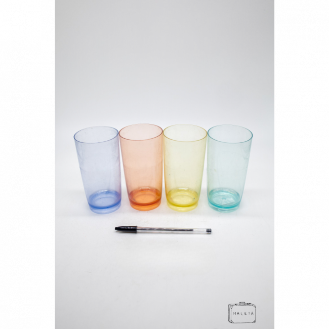 COPO ACRÍLICO CRISTAL CORES - LS