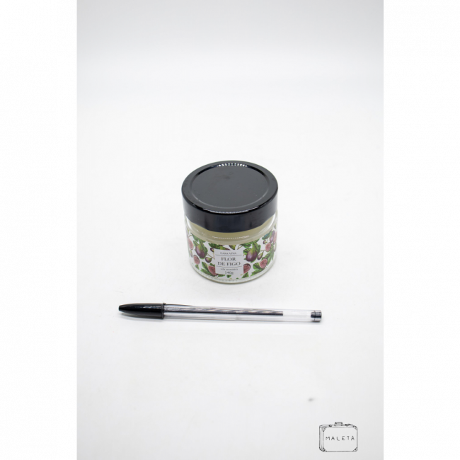 VELA AROMÁTICA VIDRO FLOR DE FIGO - LS