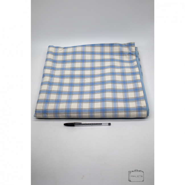 TOALHA PIQUENIQUE AZUL 128X130 - LS