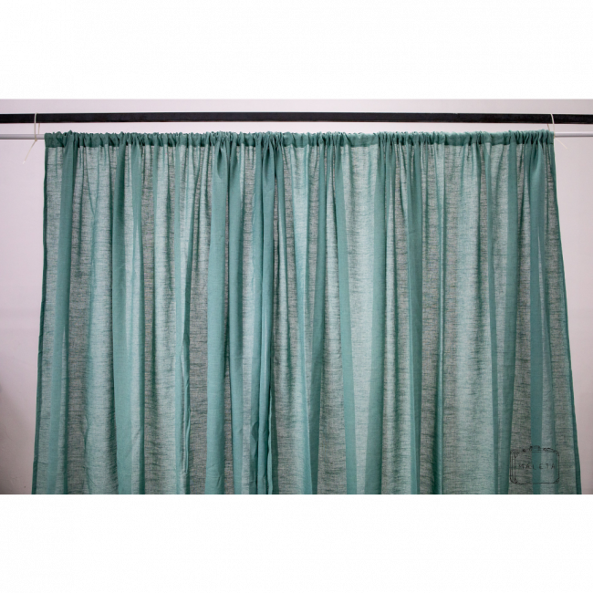 CORTINA LINHO VERDE - 2,80X1,70