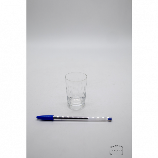 COPO VIDRO SHOT DETALHES GOTINHAS