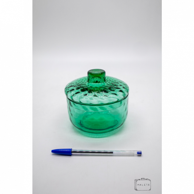 BOMBONIERE VIDRO VERDE