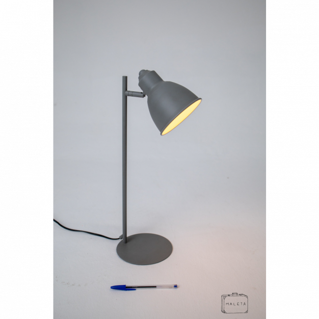 LUMINÁRIA DE MESA PIXAR CINZA