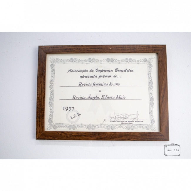 QUADRO ASSOCIAÇÃO DE EMPRESA BRASILEIRA - 33X24