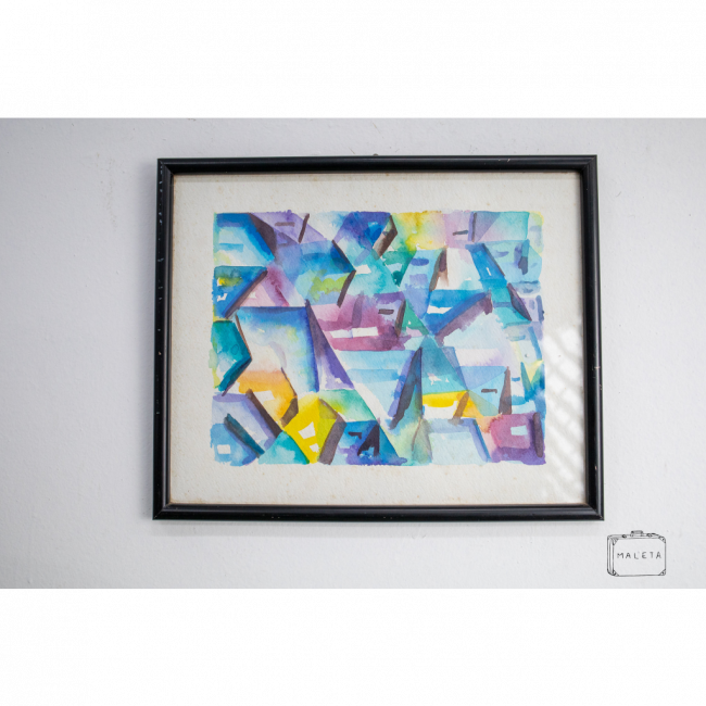 QUADRO COLORIDO - 40X23