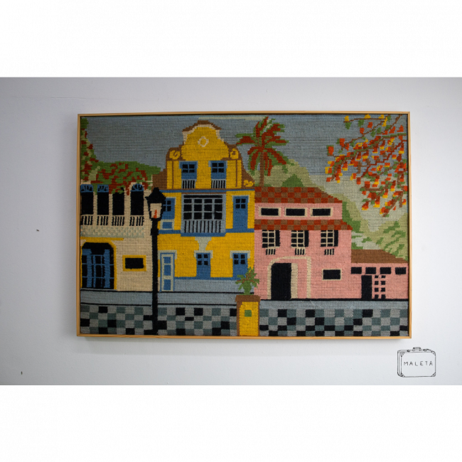 QUADRO TAPEÇARIA IGREJA - 93X73