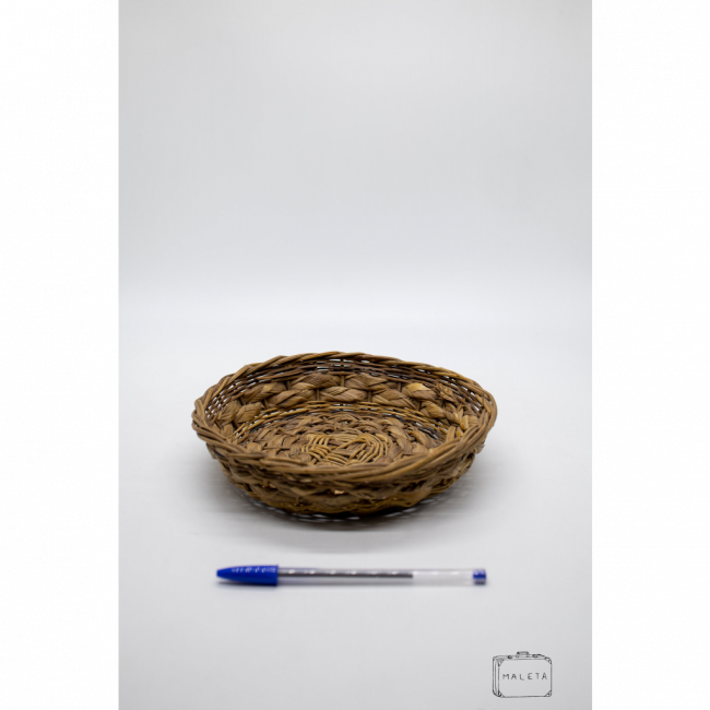 CESTA PALHA REDONDA – PEQUENO