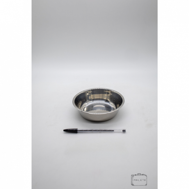 BOWL COMEDOURO E BEBEDOURO INOX PARA PET – PEQUENO – LS