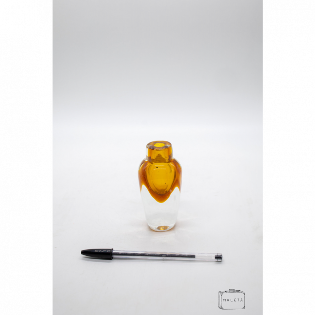 VASO MURANO MARROM CLARO – PEQUENO