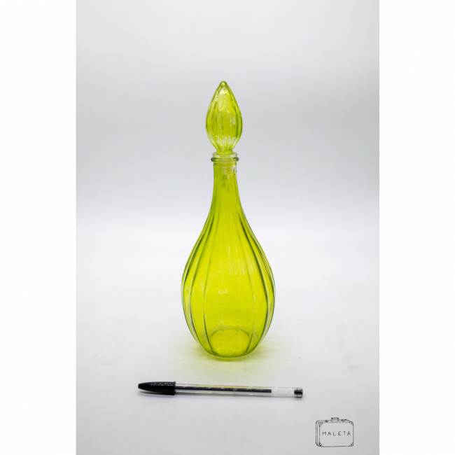 DECANTER VIDRO GOTA VERDE