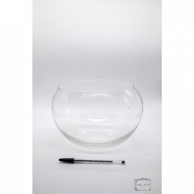 VASO AQUÁRIO TRANSPARENTE