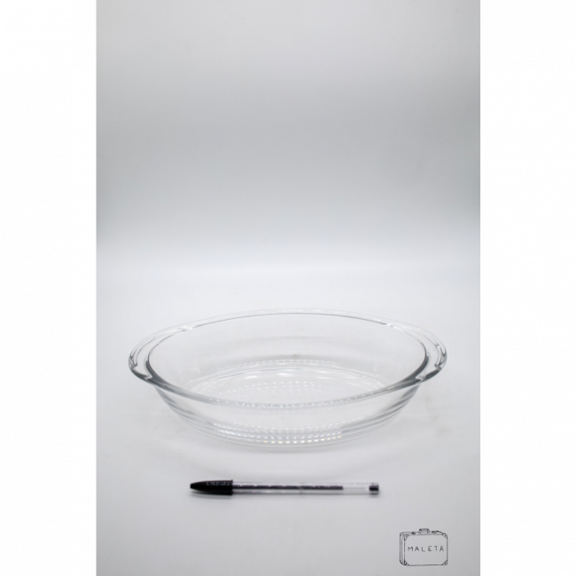 TRAVESSA VIDRO OVAL