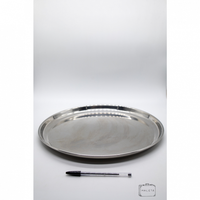 BANDEJA INOX POLIDA - GRANDE