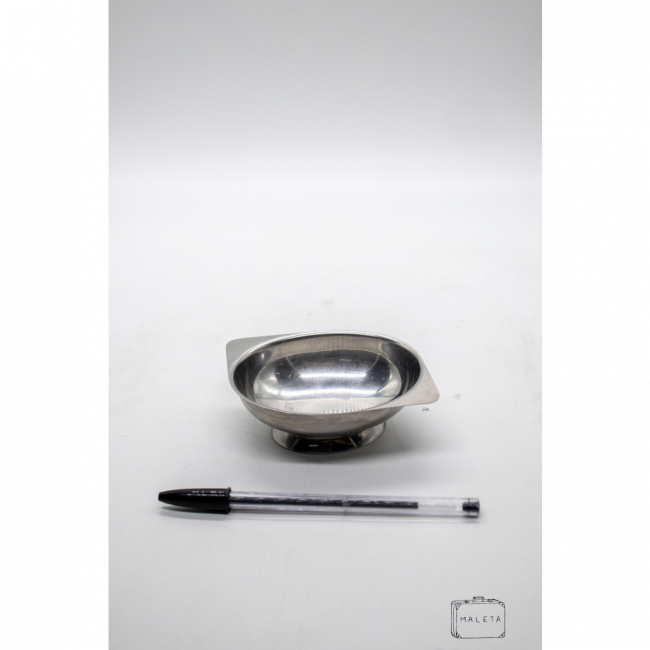 TIGELA OVAL PARA SOBREMESA INOX - PEQUENA