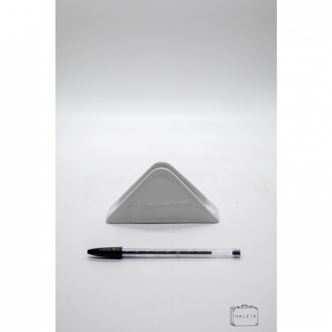 PORTA-GUARDANAPO DE PAPEL CERÂMICA BRANCO
