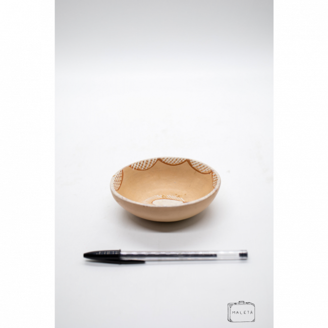 BOWL CERÂMICA OVAL SALMÃO PEQUENO