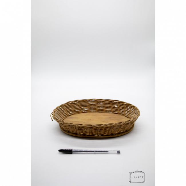 CESTO OVAL MADEIRINHA - MÉDIA