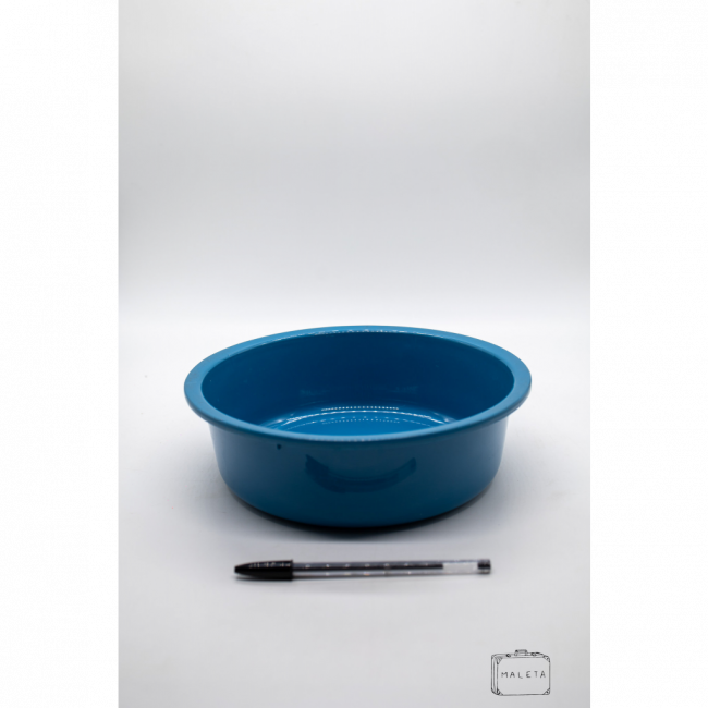 BACIA PLÁSTICO AZUL