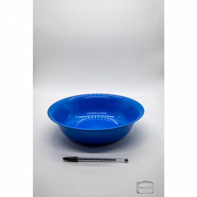 BACIA PLÁSTICO AZUL