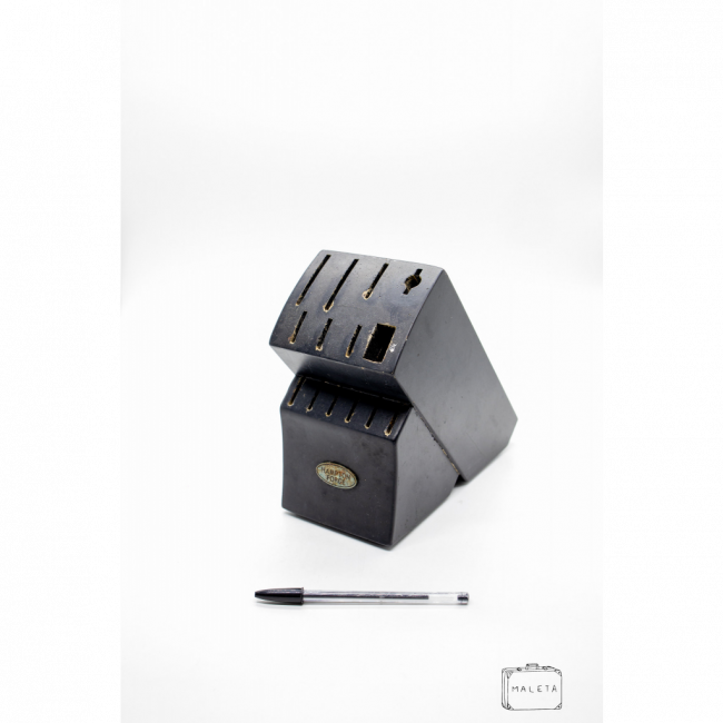SUPORTE PARA FACAS PRETO