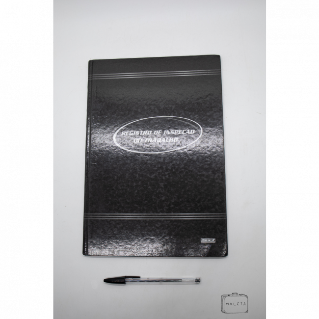 CADERNO REGISTRO DE INSPEÇÃO DO TRABALHO