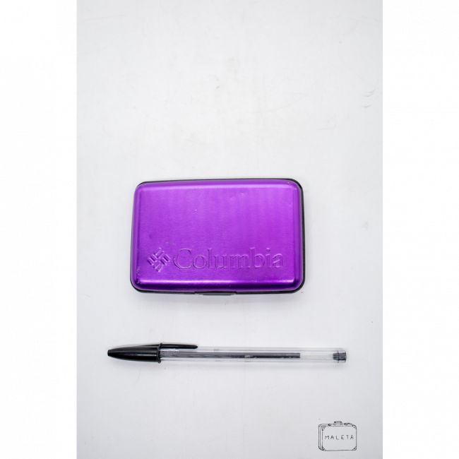 PORTA-CARTÃO ROXO