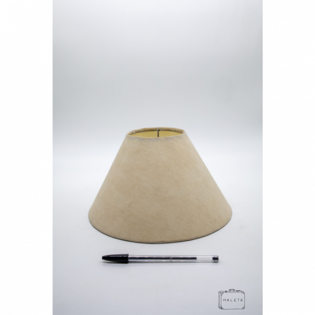 CÚPULA BEGE ENVELHECIDA (CONE) – PEQUENA