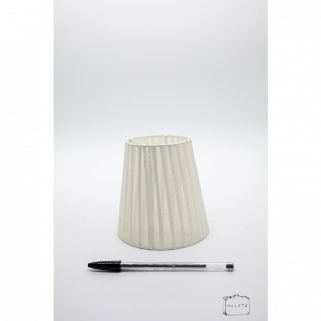 CÚPULA PEROLADA PLISSADA (CONE) PEQUENA