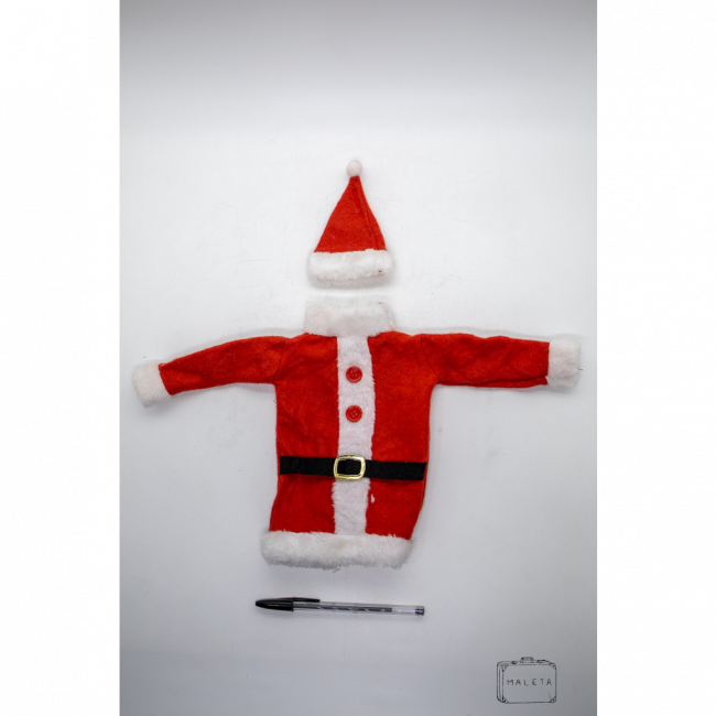 ROUPA PAPAI NOEL PARA PET PORTE PEQUENO 