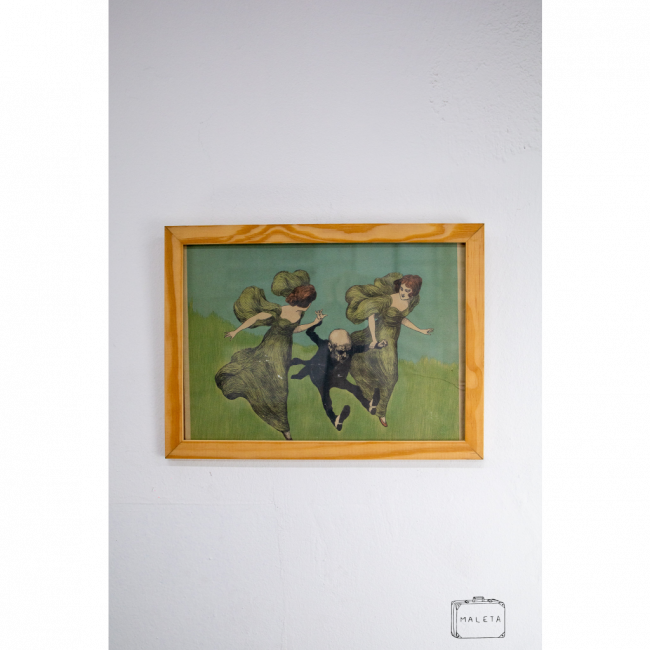 QUADRO MULHERES COM CRIANÇA - 25X33