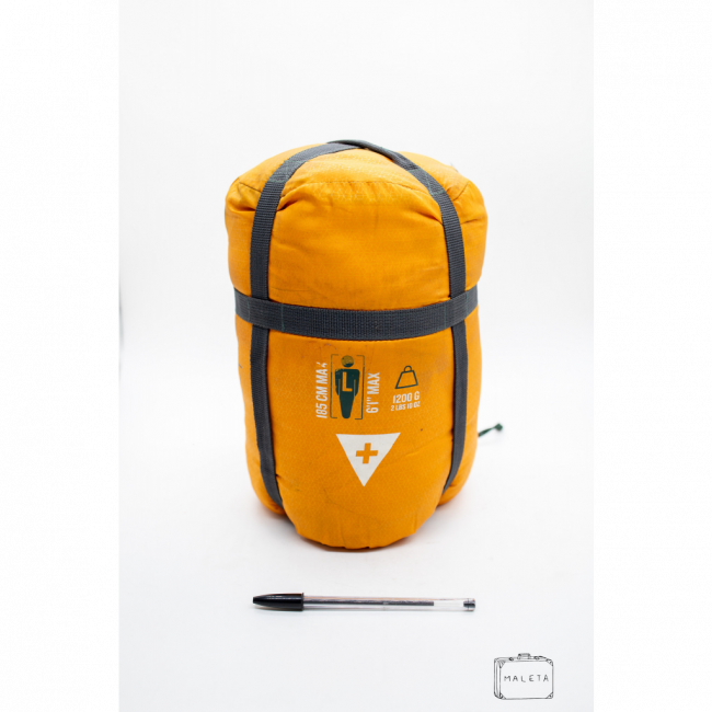 SACO DE DORMIR LARANJA - QUICHUA