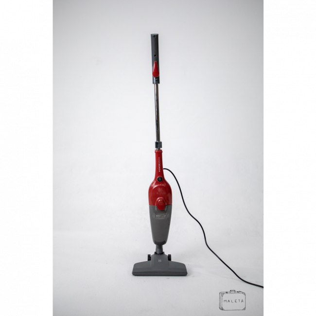 ASPIRADOR DE PÓ VERTICAL VERMELHO E CINZA POWER SPEED