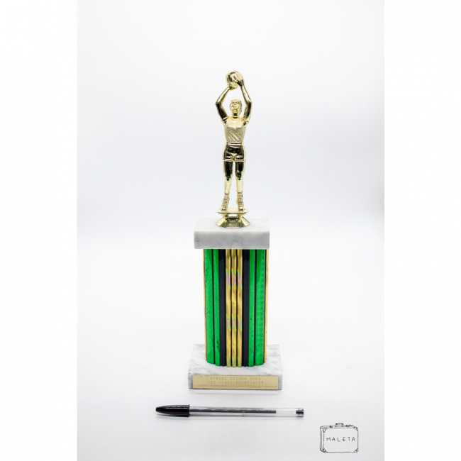 TROFÉU OURO BASKET BASE VERDE