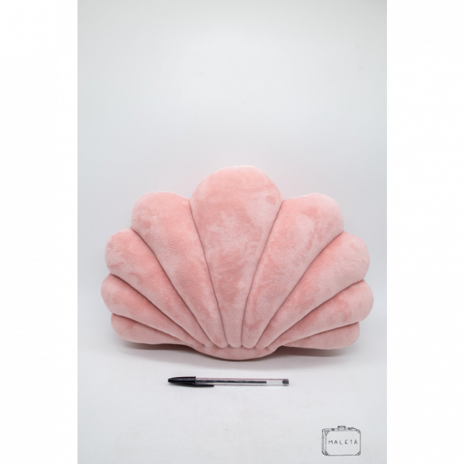 ALMOFADA CONCHA ROSA - LS