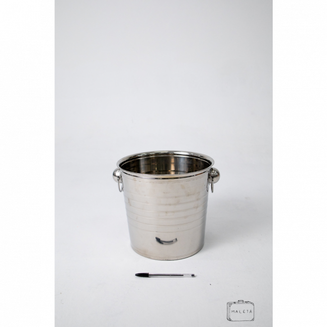 BALDE DE GELO INOX - GRANDE