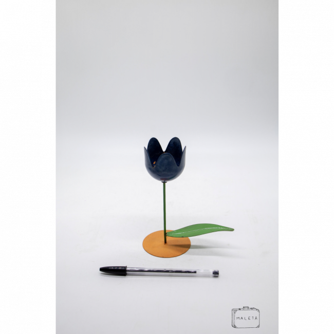 TULIPA METAL AZUL ROYAL