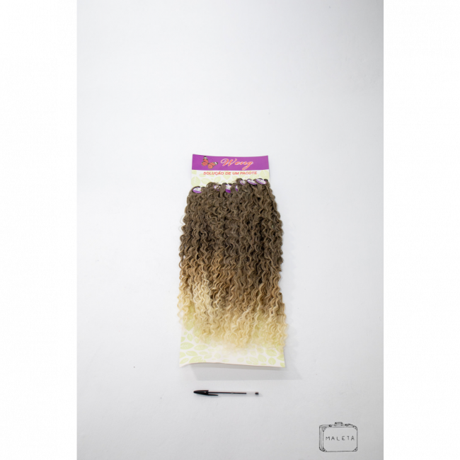 MECHAS PARA MEGA HAIR CASTANHO COM DEGRADÊ LOIRO