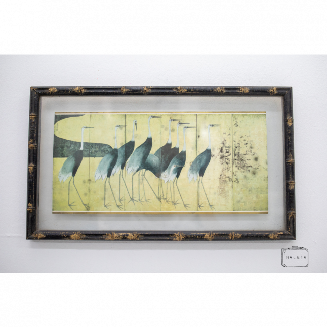 QUADRO GARÇAS - 47X27