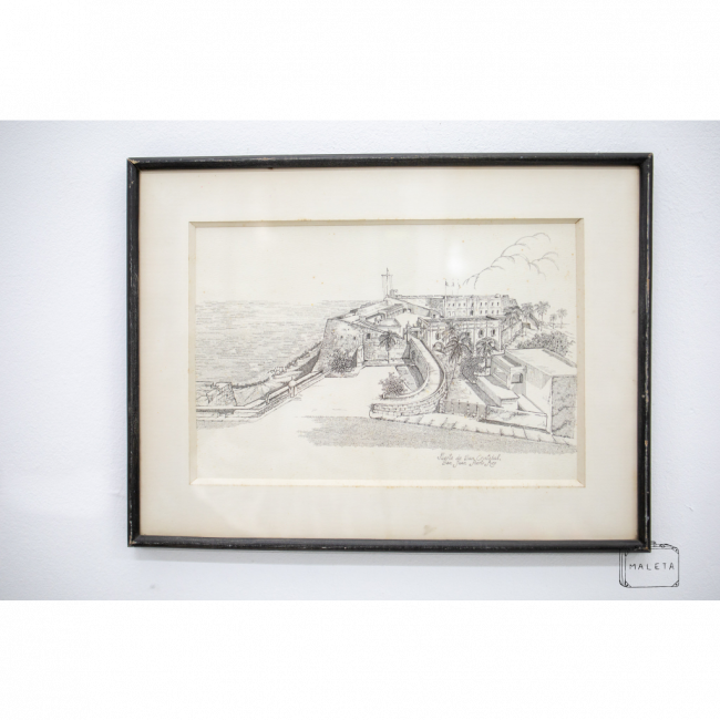 QUADRO FUERTE DE SAN CRISTÓBAL - 47X35