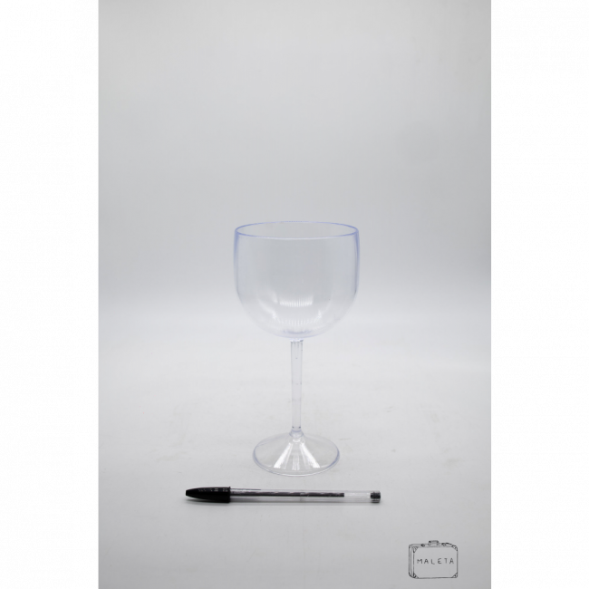 TAÇA ACRÍLICO TRANSPARENTE