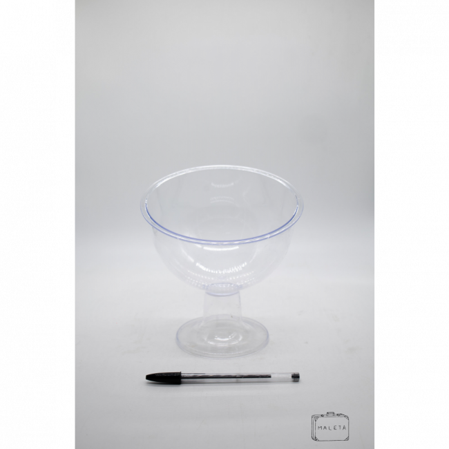 TAÇA ACRÍLICO PARA SERVIR LISA