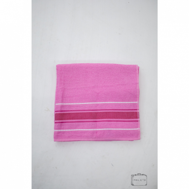 TOALHA DE BANHO ROSA